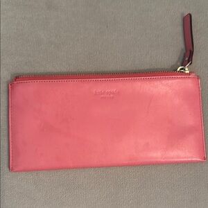 Kate Spade Pink Leather Wallet